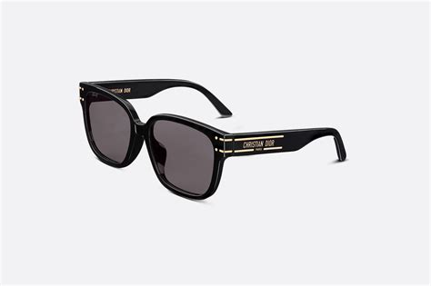 dior signature sunglasses s7f|DiorSignature S7F Black Square Sunglasses .